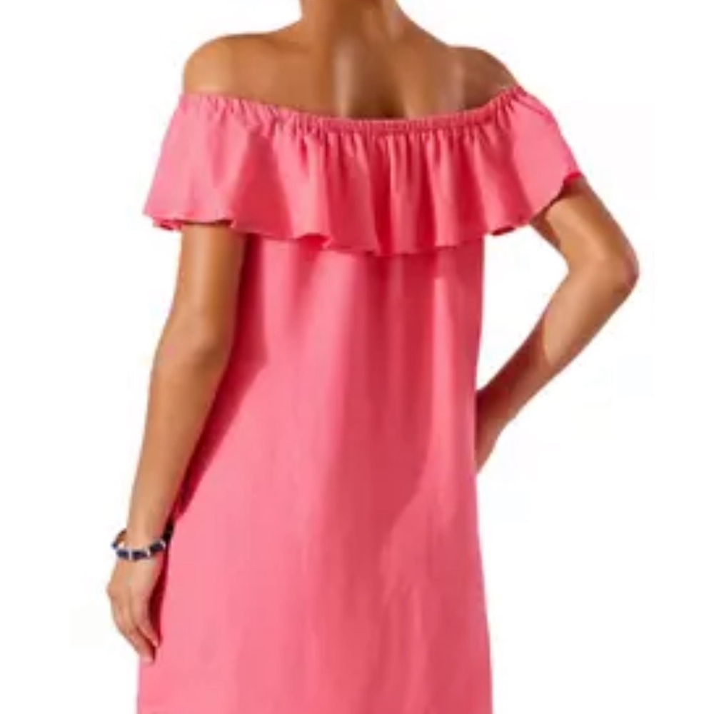Tommy Bahama St. Lucia Linen Off-The-Shoulder 100% Linen - Image 4